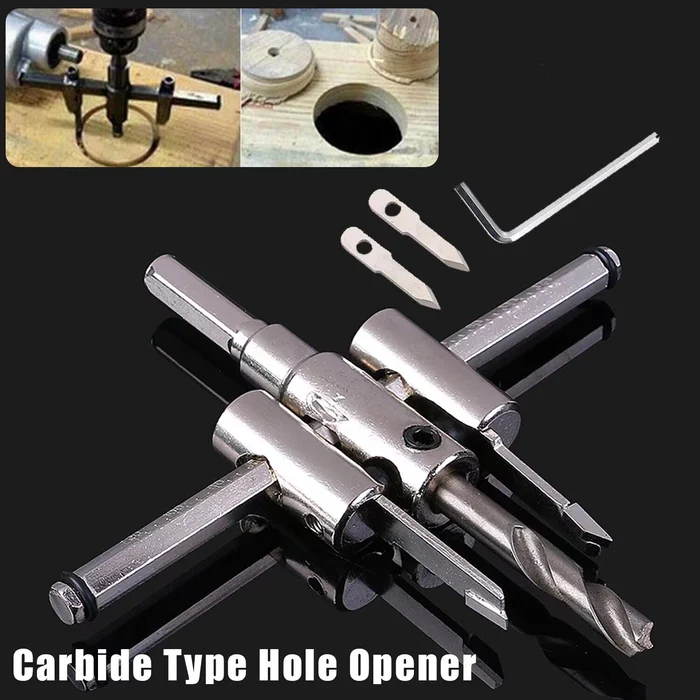 Adjustable Hole Saw Circle Cutter Drill Bit Tool - Image 3