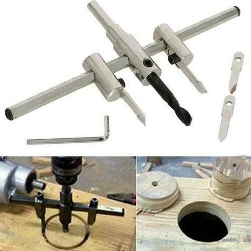Adjustable Hole Saw Circle Cutter Drill Bit Tool - Image 4
