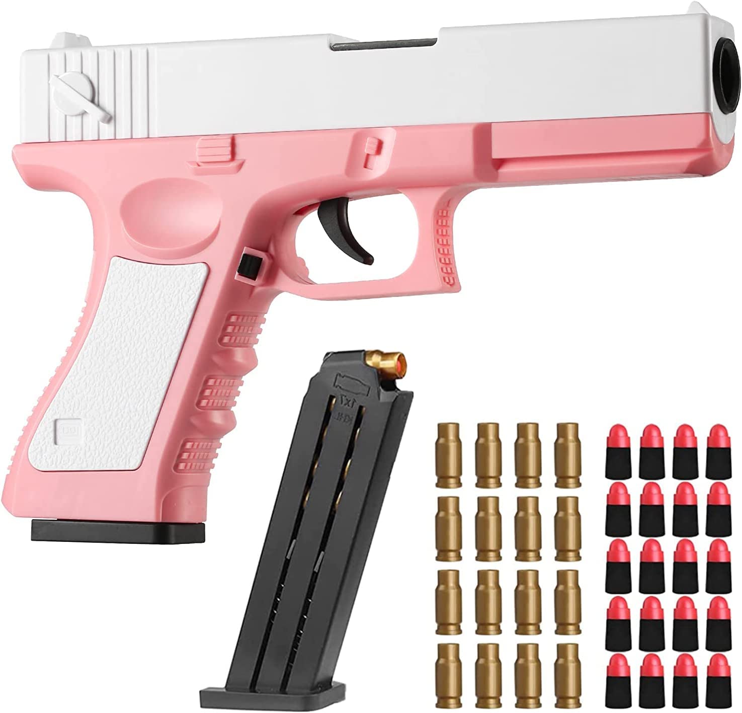 Glock & M1911 Shell Ejection Soft Bullet Toy Gun - Kūʻai i kēia lā Loaʻa iā  55% ka uku hoʻemi - MOLOOCO