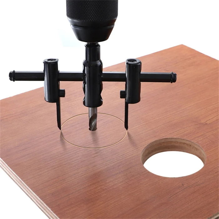 Adjustable Hole Saw Circle Cutter Drill Bit Tool - Image 11