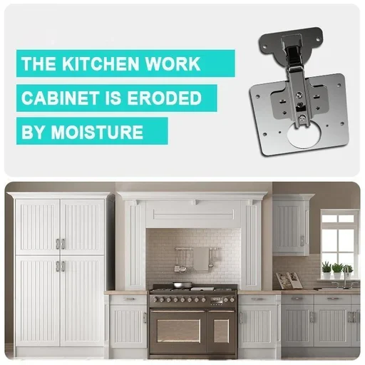 Cabinet Hinge Repair Plate - Image 3