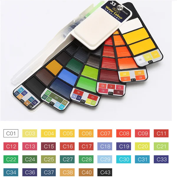 Handy Watercolor Travel Kit - Image 7