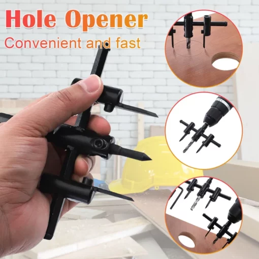 I-Adjustable Hole Saw Circle Cutter Drill Bit Tool