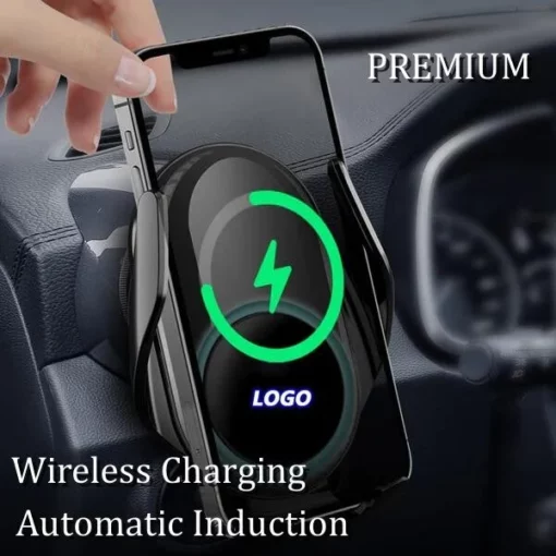 कार QI वायरलेस चार्जिंग फोन होल्डर