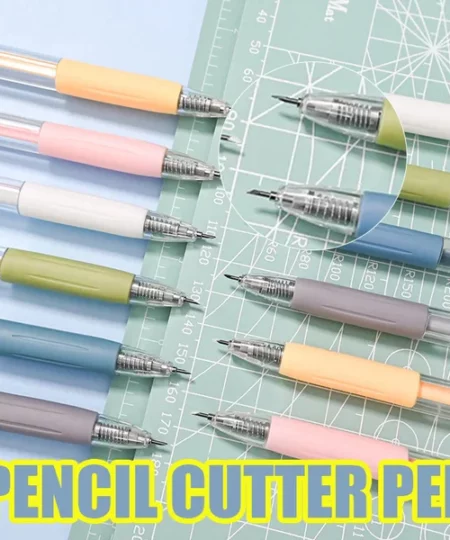 Cartoon Pattern Student Utility Knife Pen（6 Pcs)