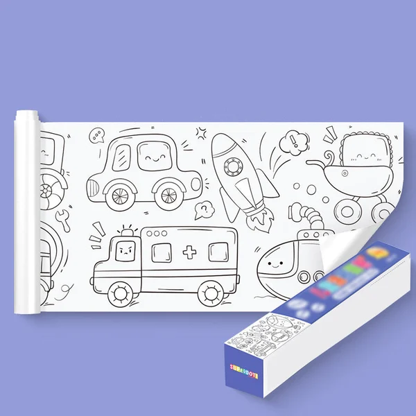 Children's Drawing Roll - Buy Today Get 55% Discount - MOLOOCO