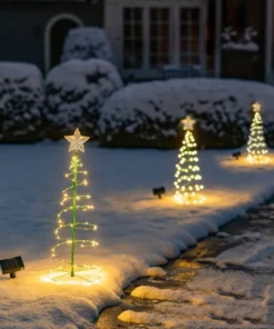 Christmas Tree Decoration Outdoor Courtyard Lighting