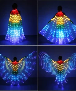 Color LED Light Up Wings