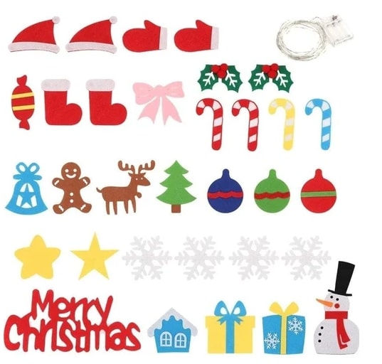 DIY Felt Christmas Tree Set Buy Today Get 55 Discount MOLOOCO
