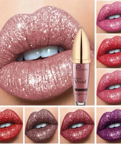 Diamond Lip Gloss Matte To Glitter Liquid Lipstick Waterproof