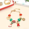 Golden Christmas Advent Calendars Bracelet