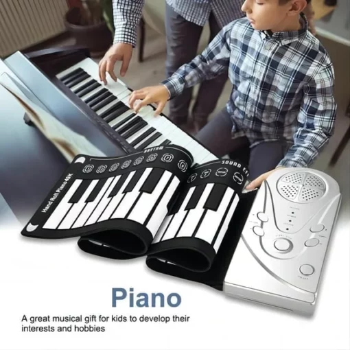 Håndrull bærbart piano