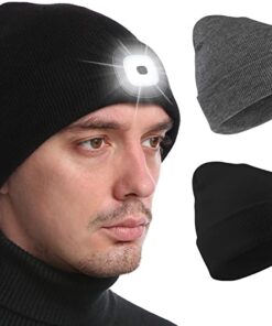 LED Knitted Beanie Hat