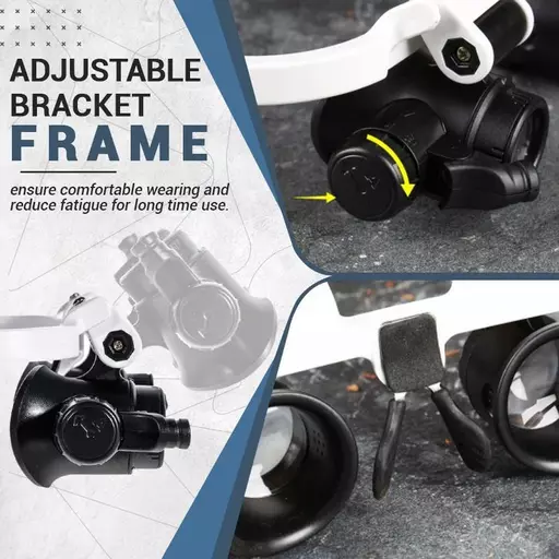 LED Glasses Magnifier 8x 15x 23x - Image 3