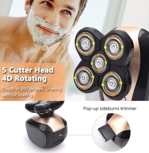 Multifunctional 4D Electric Shaver