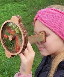 Natural Wood Kaleidoscope