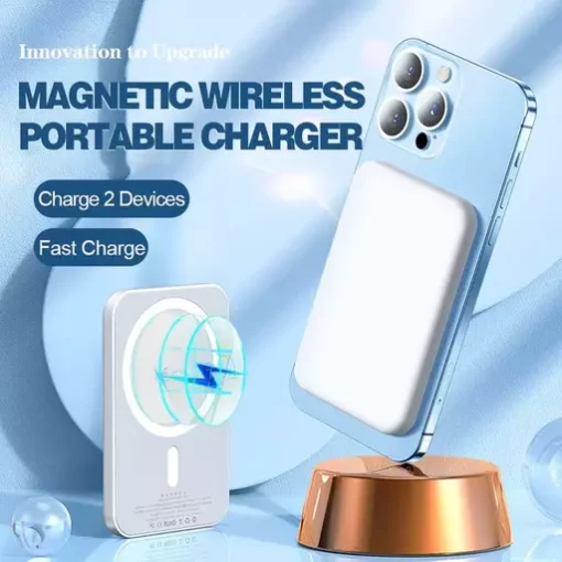 Portable Wireless Power Magnetic Bank