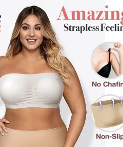Pure Comfort Wireless Strapless Bra