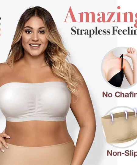 Pure Comfort Wireless Strapless Bra