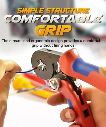 Ratchet Tubular Terminal Wire Crimpers Set