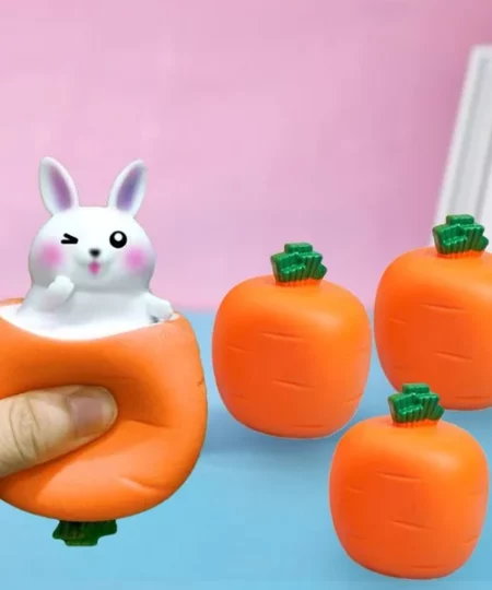 Squeeze Toy Carrot Doll
