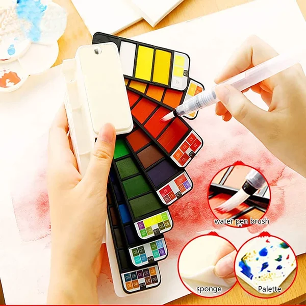 Handy Watercolor Travel Kit - Image 4