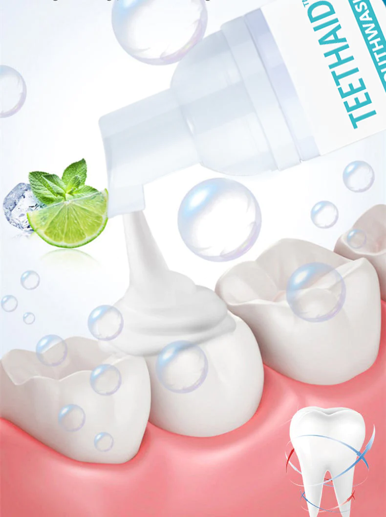 NewTeeth™ Toothpaste Mousse Foam — Calculus Removal, Teeth Whitening, Healing Mouth Ulcers, Eliminating Bad Breath, Preventing and Healing Caries, Tooth Regeneration - Image 9