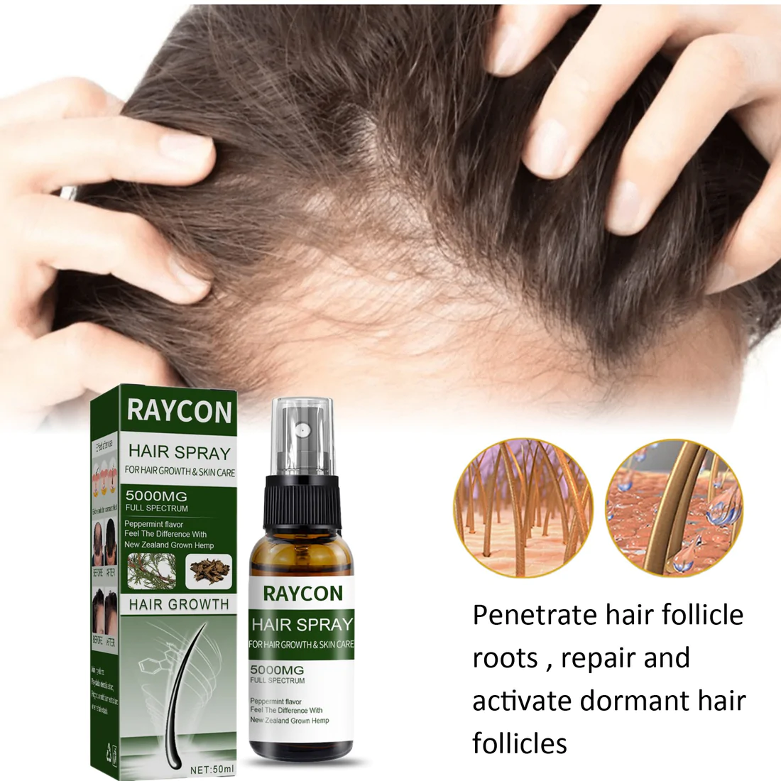 RAYCON ™ Hair Growth Vitalizer - Image 6