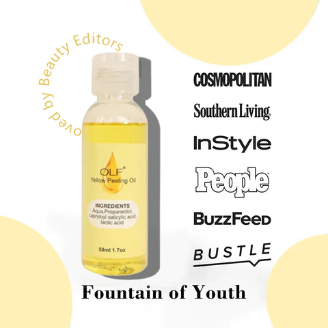 OLF™ Natural Spots Whitening Yellow Peeling Oil (50ml, 1.7oz) - Image 3