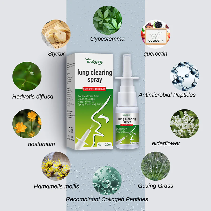 Nasove® Natural Herbal Essence Cleansing Lung Spray(🔥Limited time discount Last 30 minutes) - Image 4
