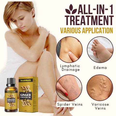 RochFit™ Lymph Detoxification Ginger Oil - Image 8