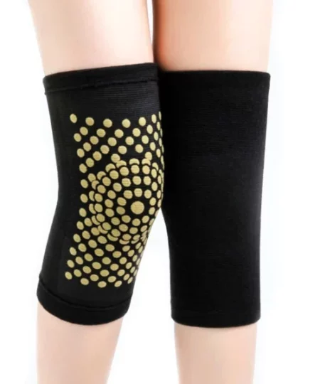 LuckySong® TherMoxa Wool Graphene Self-Heating Knee Wrap