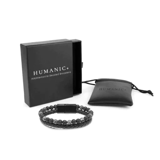 Vòng tay dung nham đá mắt hổ Humanic+ Pro MAXHematie