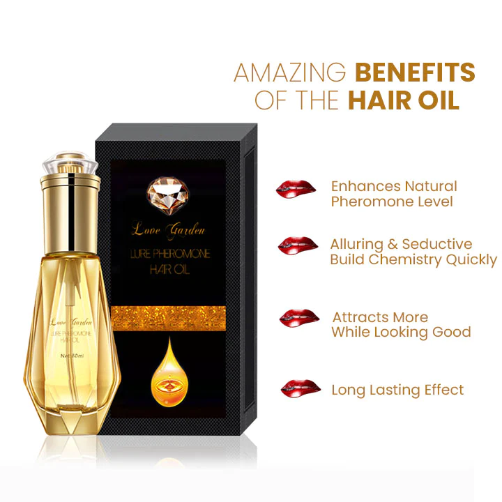 LOVE GARDEN Lure Pheromone Hair Oil - Image 10