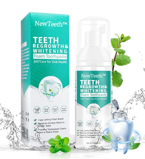 Limited Offer ( Only 3 Left )!! Get 50% OFF With NewTeeth™ Toothpaste Mousse Foam!