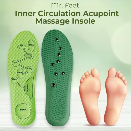 Mista Feet© Inner Circulation Acupoint Massage Insole