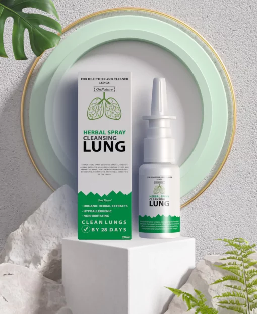 Spray nasal de neteja i reparació de pulmons a base d'herbes orgàniques OnNature™ PRO (venda flash ara)