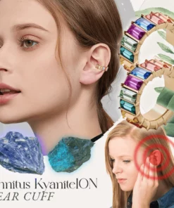 Tinnitus KyaniteION Women Ear Cuff