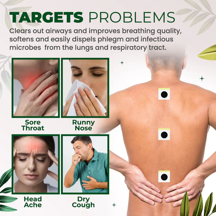 Organic Herbal Lung Cleanse Repair Patch - Image 3