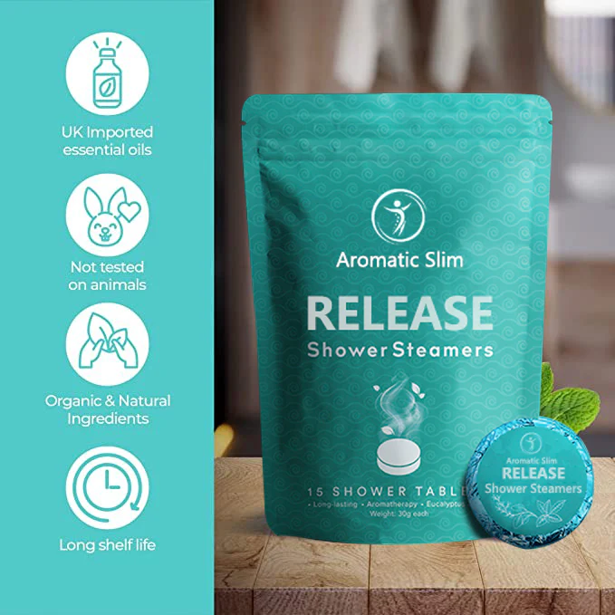 AromaticSlim™ Slimming & Detoxifying Plant Extracts Shower Steamers - Image 3