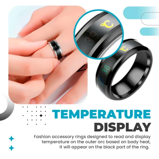 Ring Temperature Monitor Temperature Monitor Therapeutic Ring - Buy Today Get 55% Discount - MOLOOCO
