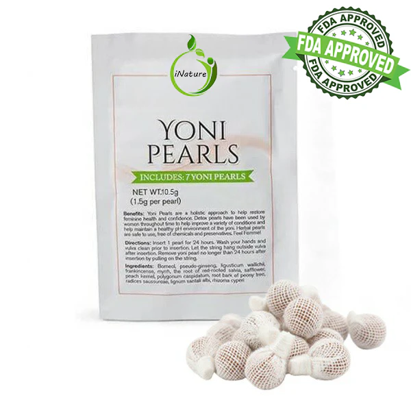 iNature® Yoni Herbal Detox Pearls Tampons - Image 2