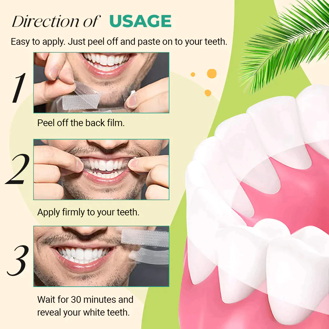 Coconut Oil Teeth Whitening Strips - Image 8
