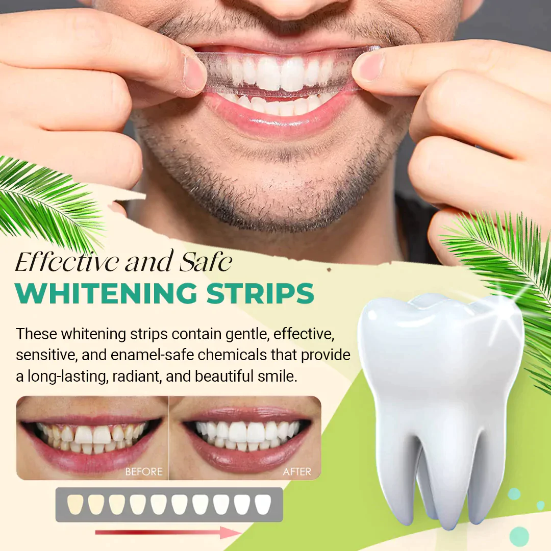 Coconut Oil Teeth Whitening Strips - Image 4