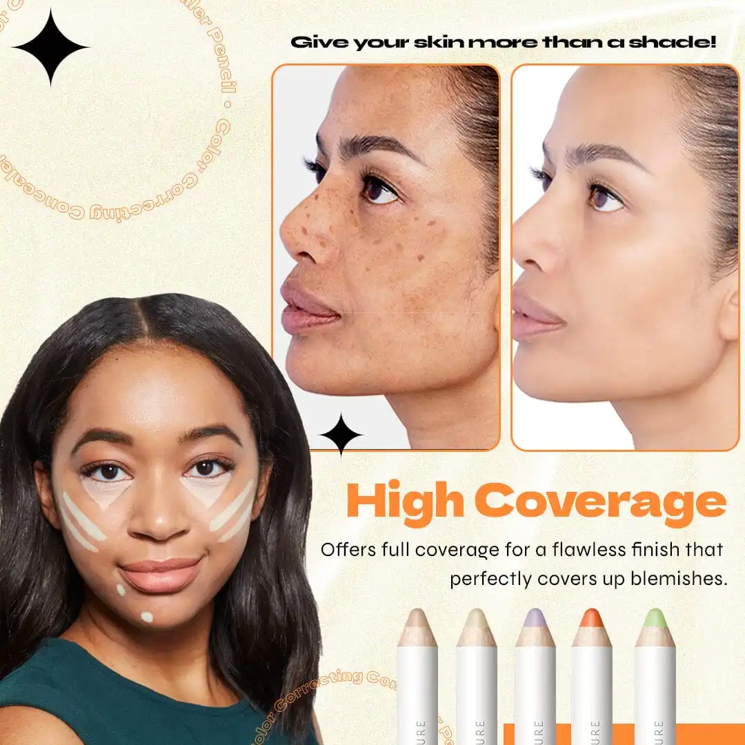 GlowPro™ Color Correcting Concealer Pencil Set - Image 4