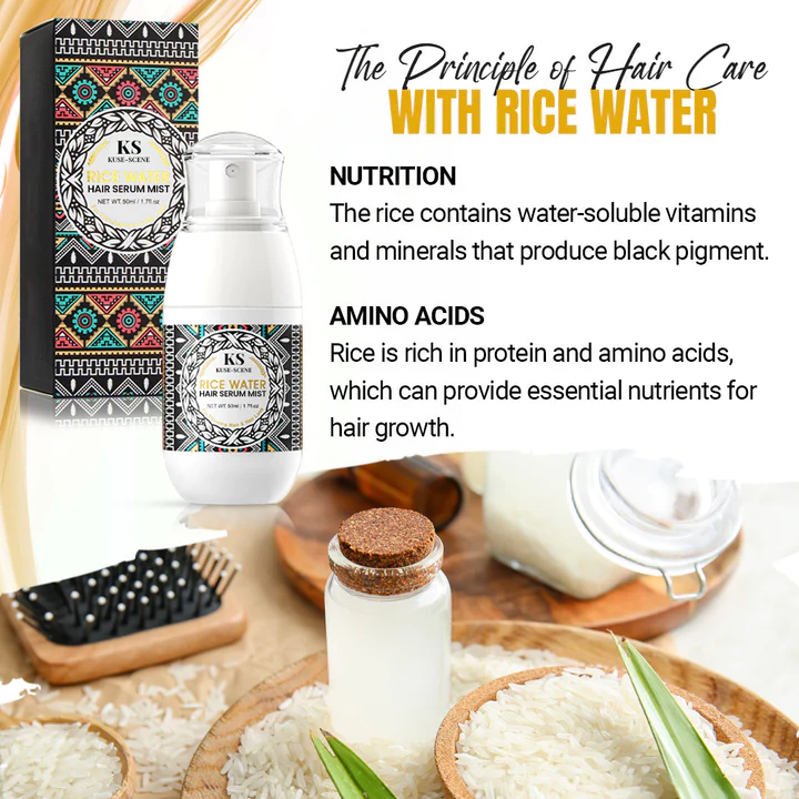 KuseScene™ Rice Water Hair Serum Mist - Image 4