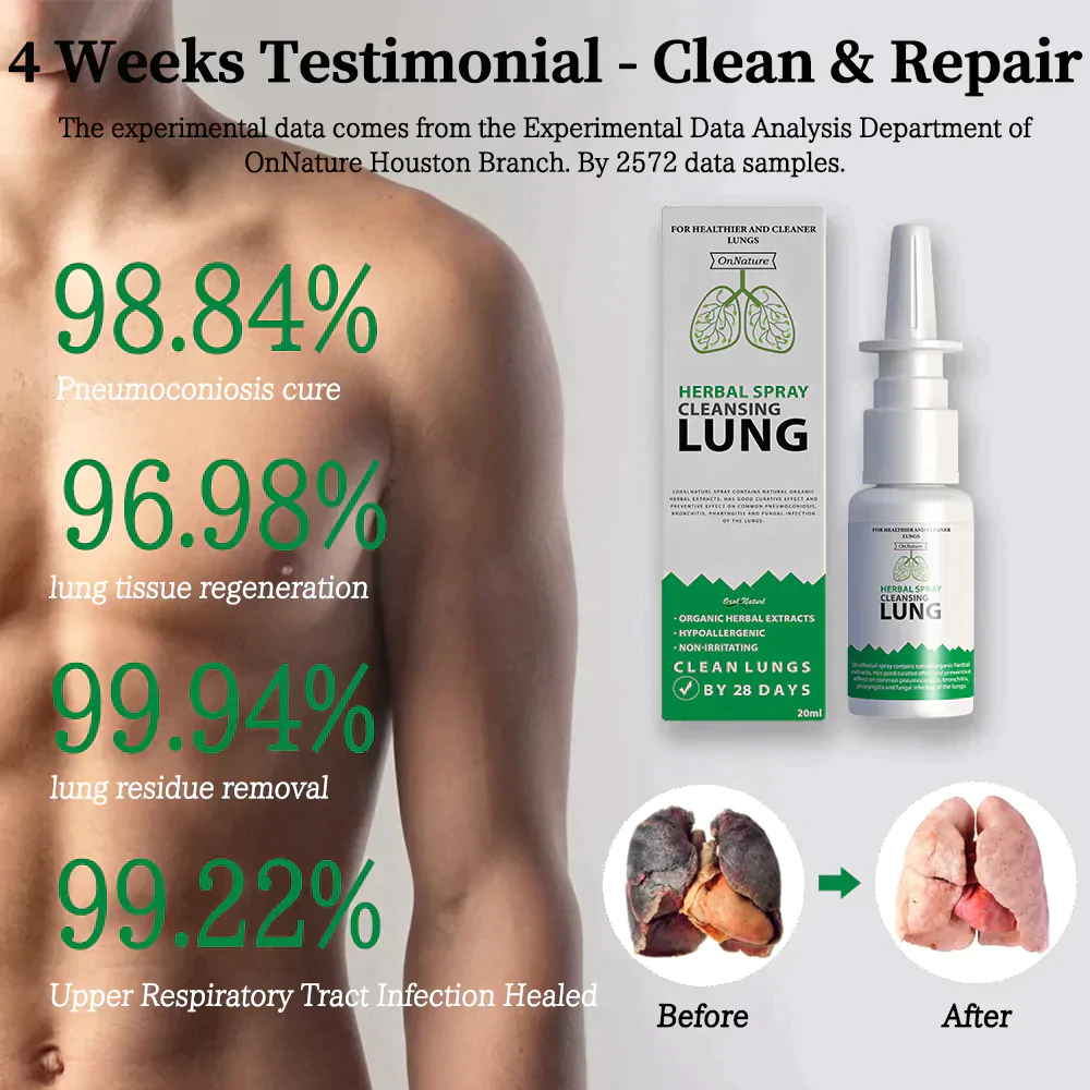 OnNature® Ultra Herbal Lung Cleanse & Repair Nasal Spray - Image 2