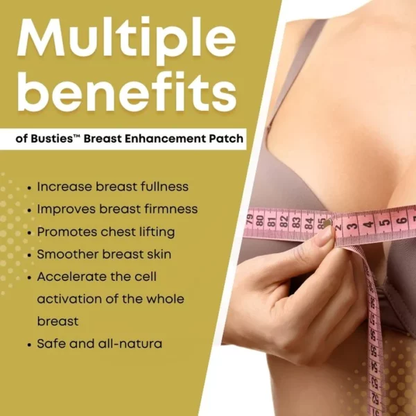 Busties™ Breast Enhancement Patch - Buy Today Get 55% Discount