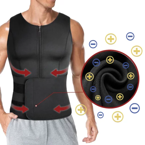 I-CoreMax™ IONS Sweat Detox Compression Vest