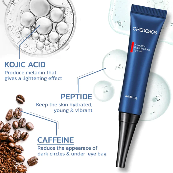 OPENEYES™ Awaken Peptide Lifting Eye Gel - Image 5